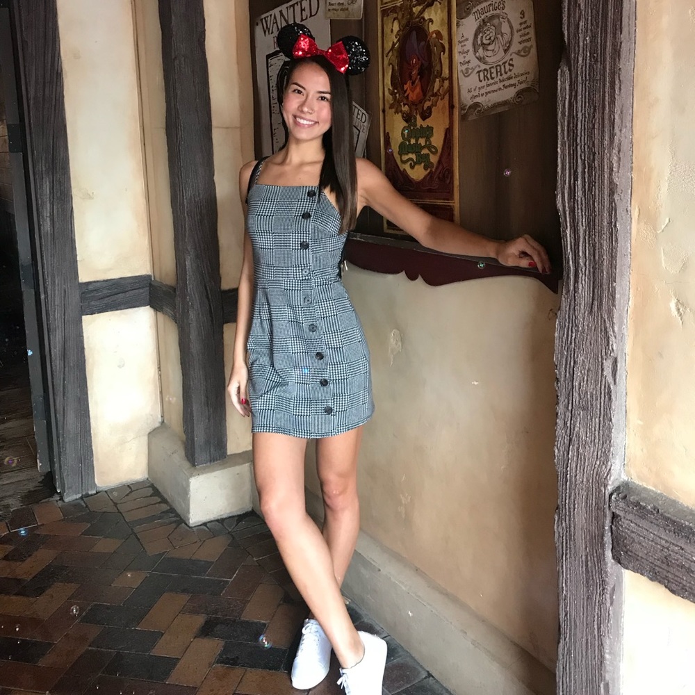 Wild Fable Houndstooth Print Dress